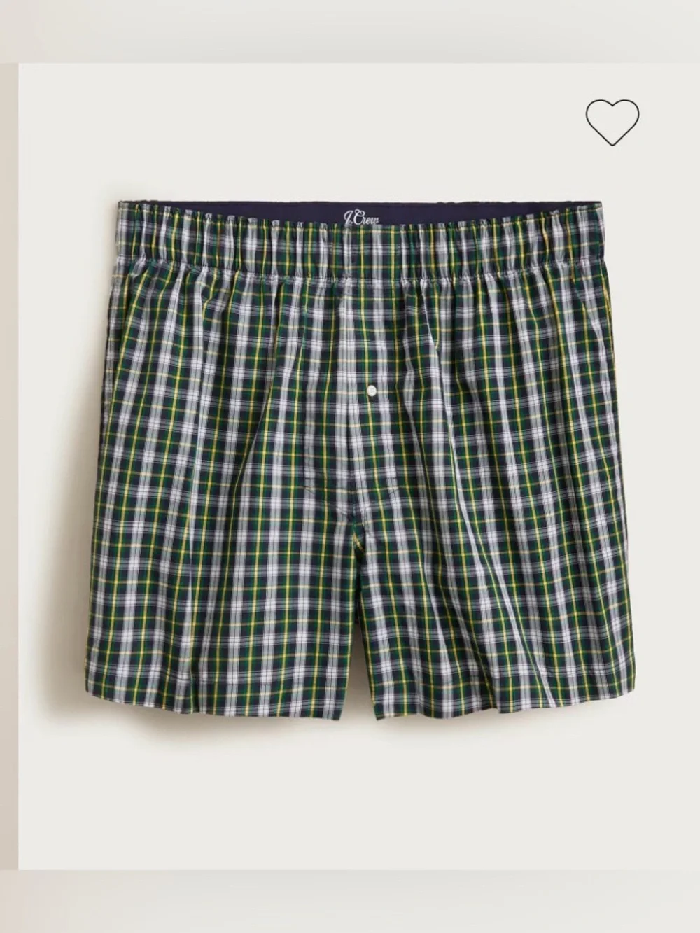 J. Crew Men's Woven boxers multipack 3 pairs Size Small Cotton Christmas Plaid